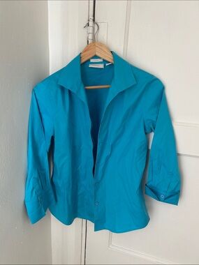 Chicos non-iron button up size 0